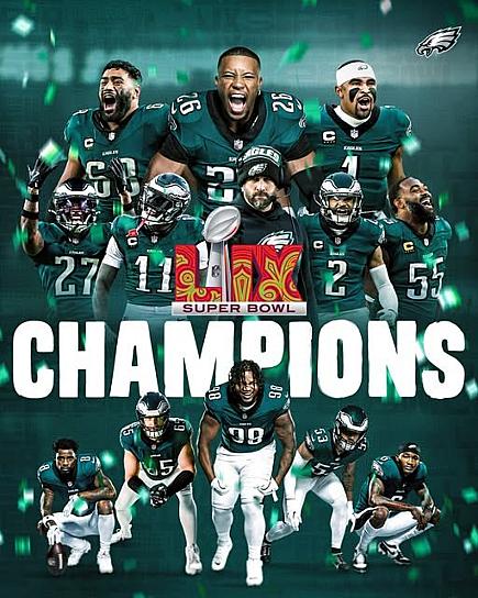 Philadelphia Eagles, campeones del Super Bowl 2025  &nbsp;