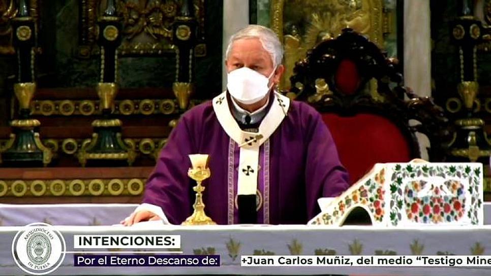  PIDE ARZOBISPO DE PUEBLA DESCANSO ETERNO PARA REPORTERO ASESINADO EN FRESNILLO 