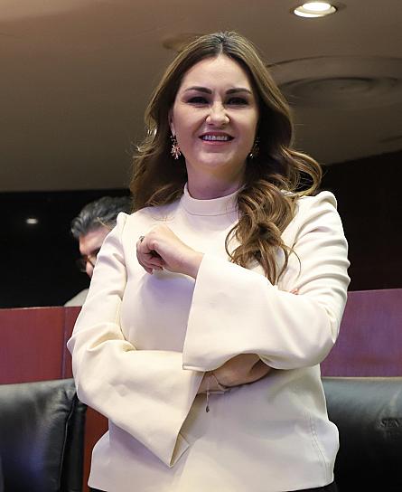 PIDE GEOVANNA BAÑUELOS ATENDER SEGURIDAD EN ESCUELAS ZACATECANAS