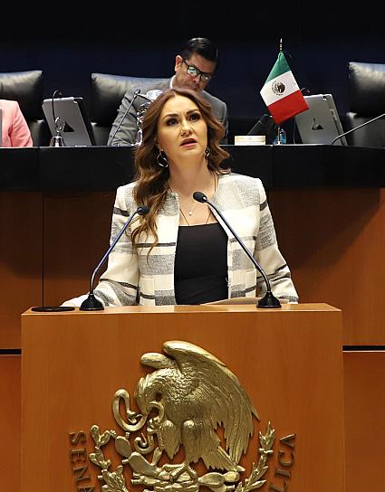 PIDE GEOVANNA BAÑUELOS REESTRUCTURAR ESTRATEGIA DE SEGURIDAD EN ZACATECAS 