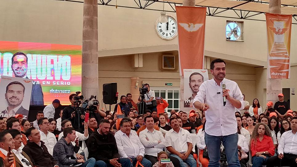 PIDE ÁLVAREZ MAYNEZ "DESPERTAR DEMOCRÁTICO" A LOS ZACATECANOS