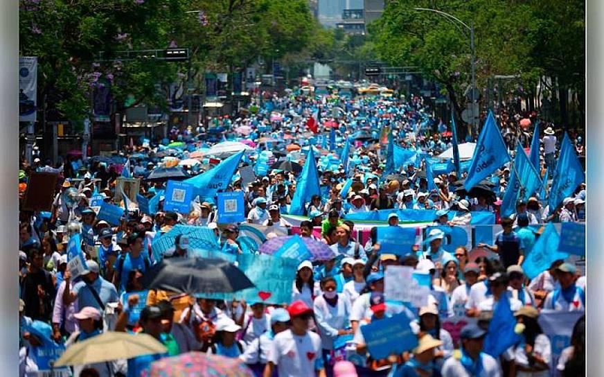 PIDEN REVERTIR LEYES PRO ABORTO EN MARCHA NACIONAL POR LA VIDA 