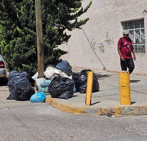 PIDEN SE REGULARICE SERVICIO DE LIMPIA EN COLONIA PERIODISTAS Y REAL DE FRESNILLO  