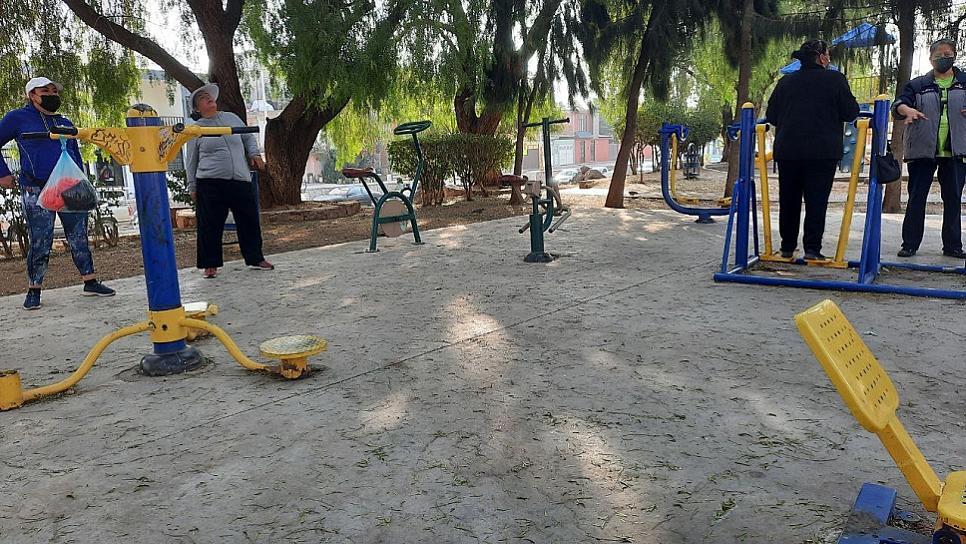 PIDEN USUARIOS DEL PARQUE LA PURISIMA REHABILITAR GIMNASIO AL AIRE LIBRE