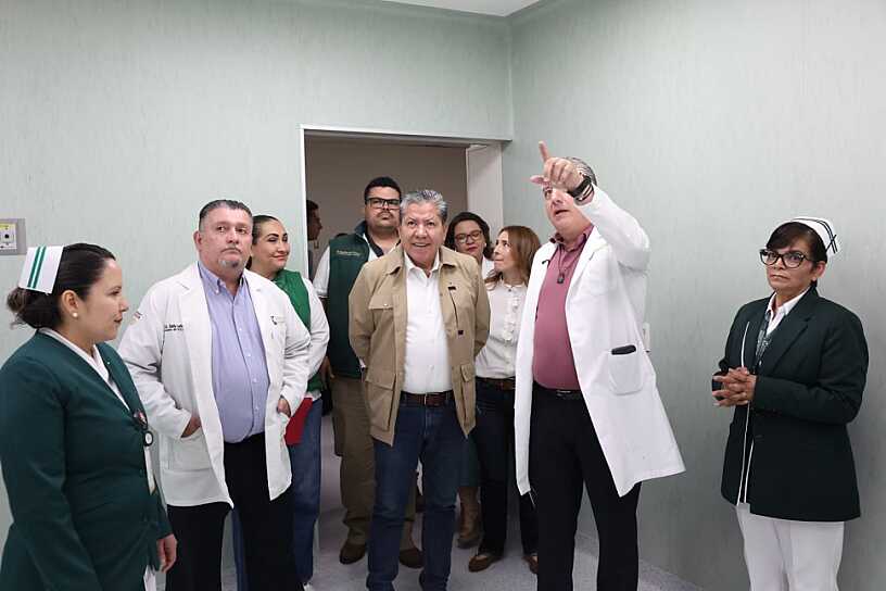 SUPERVISA DAVID MONREAL REHABILITACIÓN DE QUIRÓFANOS EN JUCHIPILA Y JALPA
