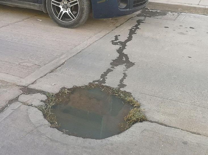 PIDEN VECINOS REHABILITACIÓN DEL DRENAJE EN AVENIDA ENRIQUE ESTRADA