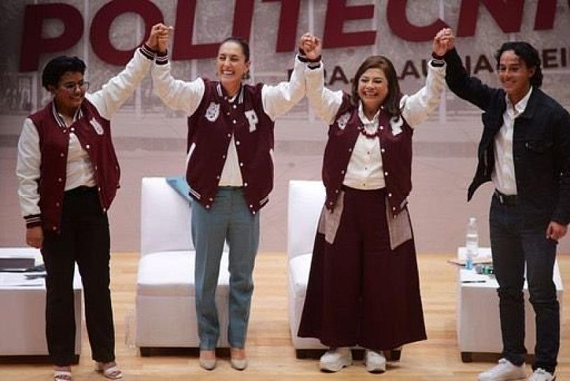 PIDE SHEINBAUM A ESTUDIANTES DEL IPN POTENCIALIZAR EL DESARROLLO DEL PAÍS