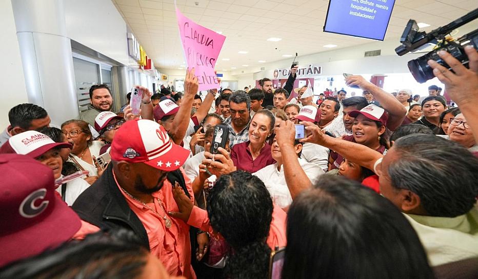 PIDE SHEINBAUM EN CHIAPAS QUE SIGA LA TRANSFORMACIÓN