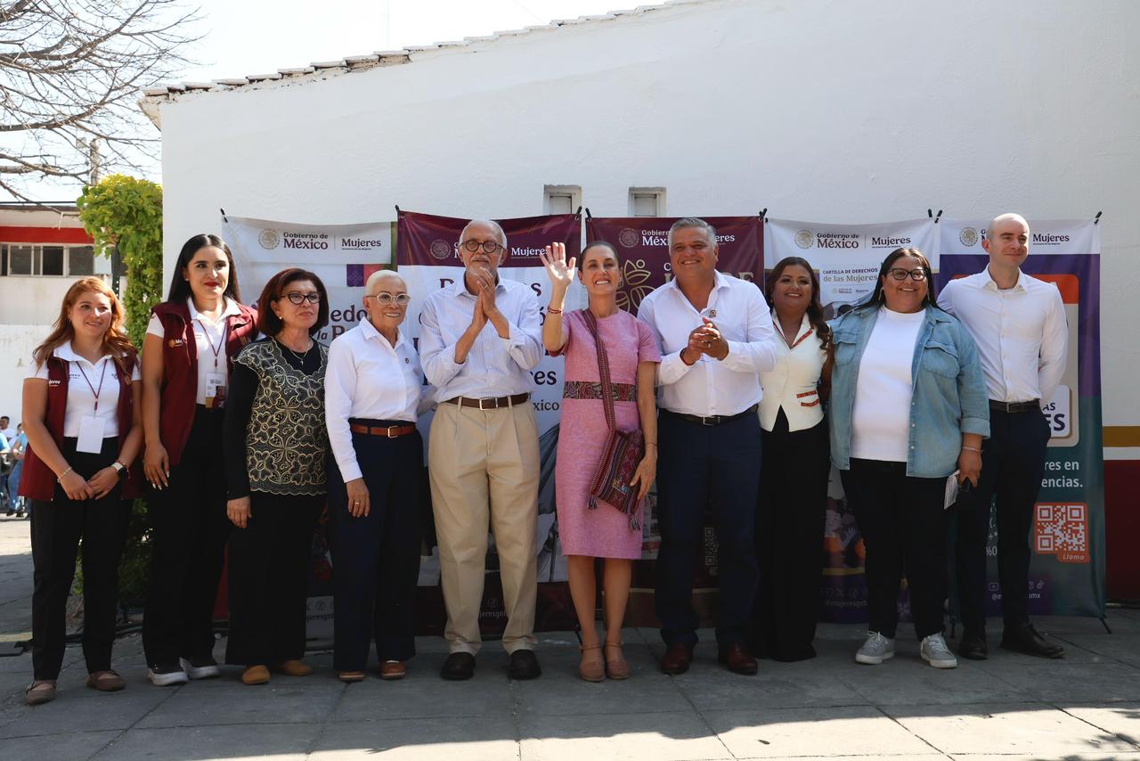 INAUGURA CLAUDIA SHEINBAUM UN NUEVO CENTRO LIBRE EN IXTLÁN DEL RÍO, NAYARIT