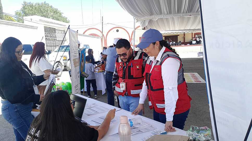 REFUERZA FGJEZ ACCIONES DE PREVENCIÓN EN MAZAPIL CON LA FERIA DE LOS DERECHOS HUMANOS