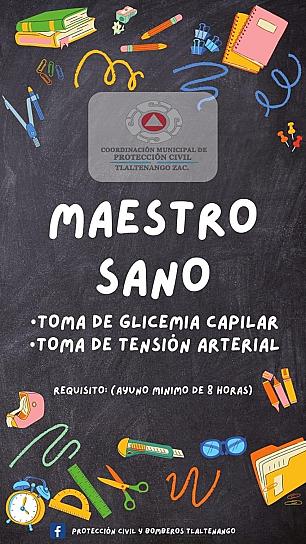 PONEN EN MARCHA EL PROYECTO MAESTRO SANO