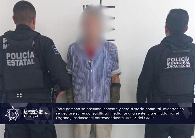 POR VIOLENCIA FAMILIAR, APREHENDEN A UN HOMBRE