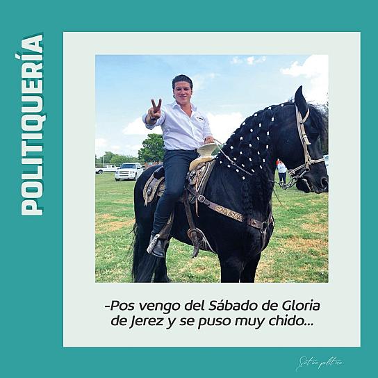 -Pos vengo del Sábado de Gloria de Jerez y se puso muy chido...