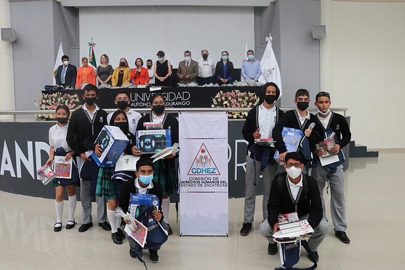 PREMIA CDHEZ A PROMOTORES JUVENILES DE DERECHOS HUMANOS