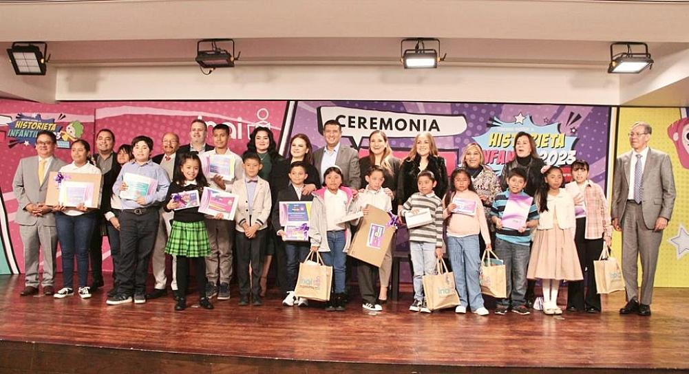 PREMIA INAI A GANADORES DE HISTORIETA INFANTIL 2023 