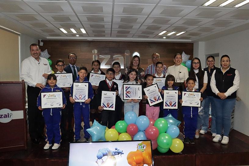 PREMIA IZAI CREATIVIDAD Y RESPONSABILIDAD DE NIÑAS Y NIÑOS