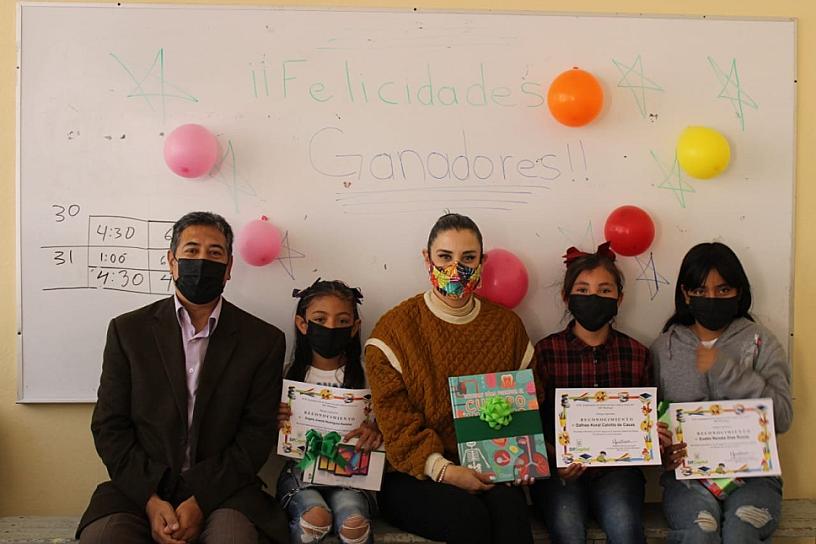 PREMIAN EN DIF CAPITALINO A GANADORAS DEL CONCURSO "LA PRIMAVERA EN MI CORAZÓN",