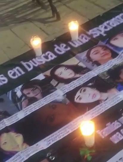 PRENDEN UNA LUZ POR LA ESPERANZA DE ENCONTRAR A DESAPARECIDOS