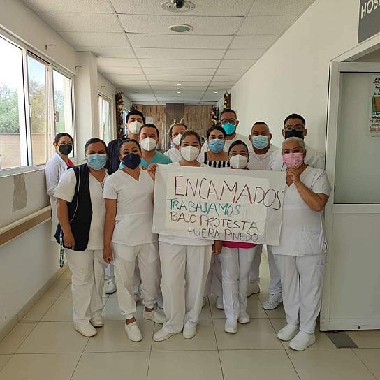 PREPARAN SINDICALIZADOS DE SALUD MEGA MARCHA PARA ESTE MIÉRCOLES 