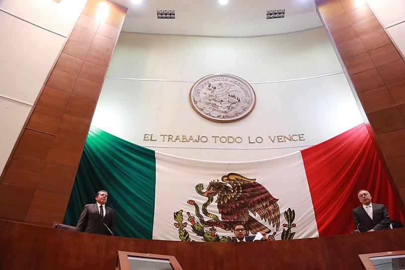PRESENCIA DAVID MONREAL RENDICIÓN DE CUENTAS DE ARTURO NAHLE 