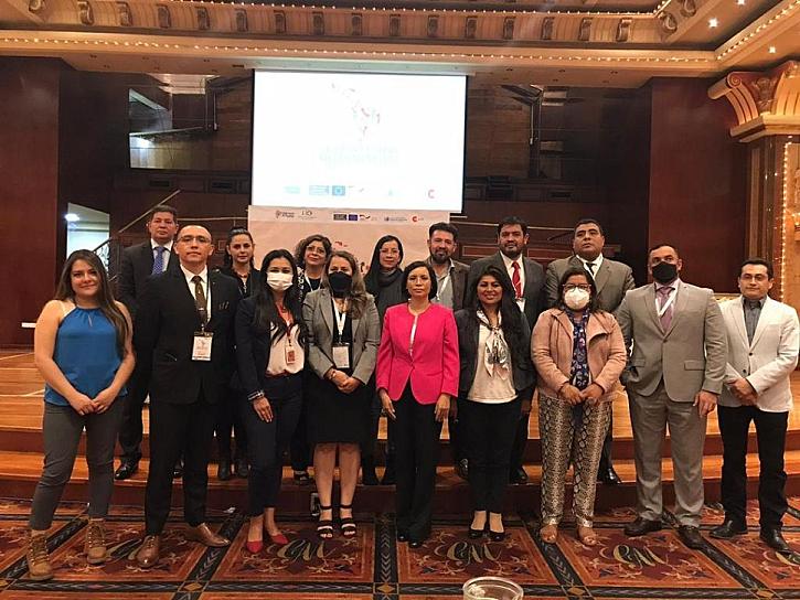 PARTICIPA LUZ DOMÍNGUEZ EN CUMBRE IBEROAMERICANA DE MIGRACIÓN