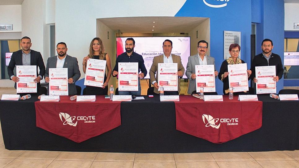 PRESENTA CECYTEZ PRIMER CONGRESO INTERNACIONAL DE EDUCACIÓN MEDIA SUPERIOR