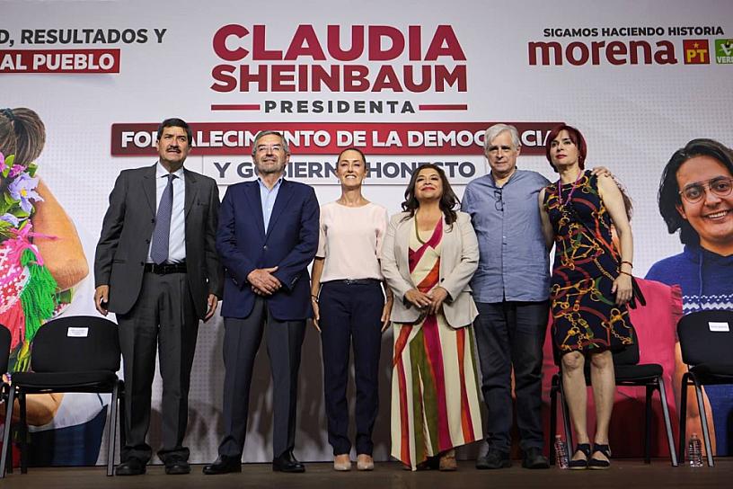 PRESENTA CLAUDIA SHEINBAUM EL EJE: “GOBIERNO HONESTO Y COMBATE A LA CORRUPCIÓN” 