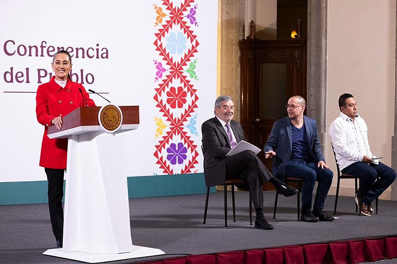  Presenta Claudia Sheinbaum programa de apoyo para mexicanos en Estados Unidos