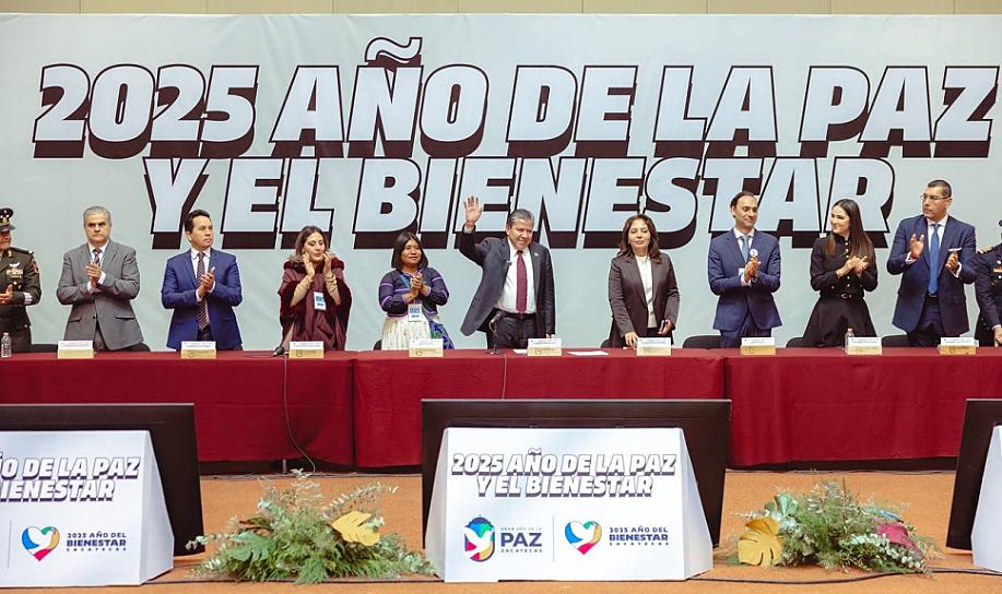 Presenta gobernador resultados del Año de la Paz y Agenda del Bienestar 2025