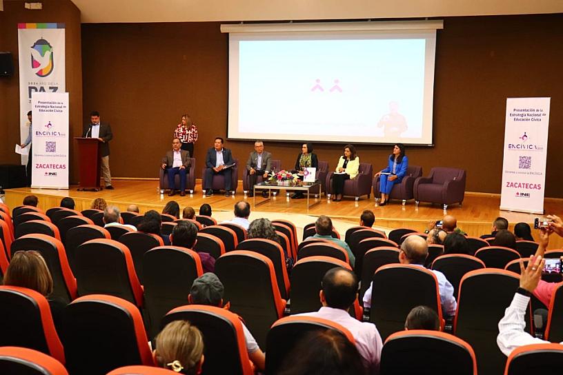 PRESENTA INE LA ESTRATEGIA NACIONAL DE EDUCACIÓN CÍVICA 2024-2026