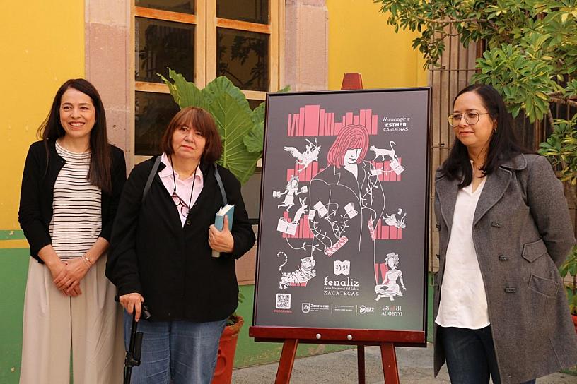 PRESENTA IZC PROGRAMA DE LA FERIA NACIONAL DEL LIBRO ZACATECAS 2024