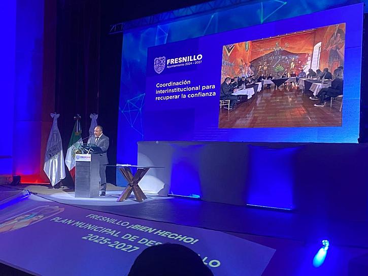 Presenta Javier Torres Rodríguez Plan de Desarrollo Municipal 2024-2027