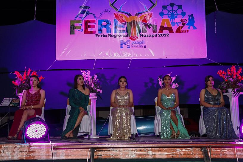 PRESENTAN A CANDIDATAS A REINA DE LA FEREMAZ 2022 