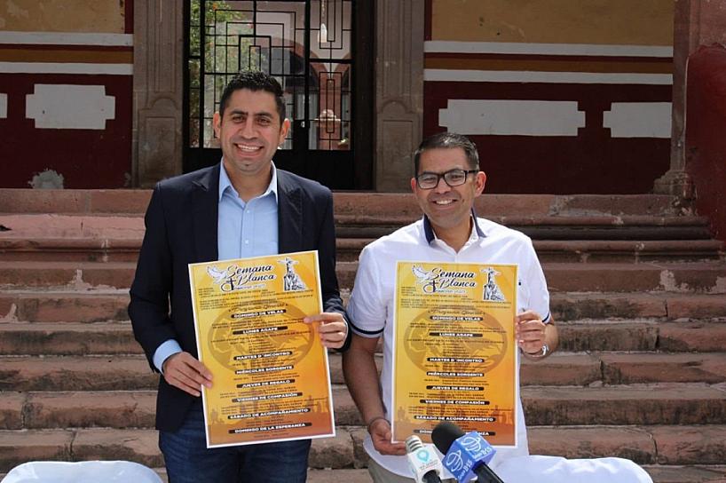 PRESENTAN ACTIVIDADES DE LA SEMANA BLANCA POR LA PAZ EN TRANCOSO