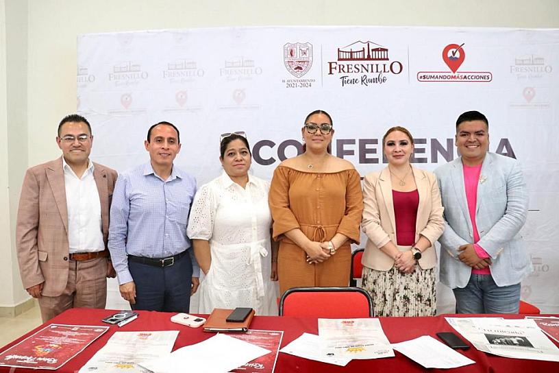PRESENTAN A INTEGRANTES DEL COMITÉ DE LA FERIA NACIONAL DE FRESNILLO 2024