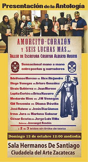 PRESENTARÁN ANTOLOGÍA "AMORCITO CORAZÓN Y SEIS LUCHAS MÁS"