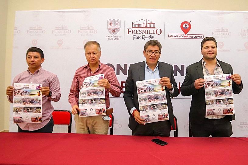 PRESENTAN CARTEL DEPORTIVO DE LA FENAFRE 2022