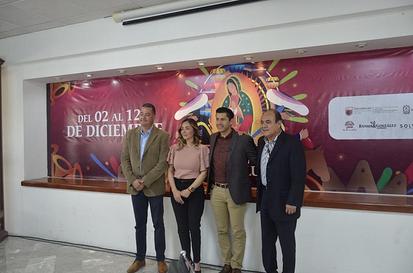 PRESENTAN CARTEL Y PROGRAMA DE LA FERIA DE LA VIRGEN DE GUADALUPE 2022