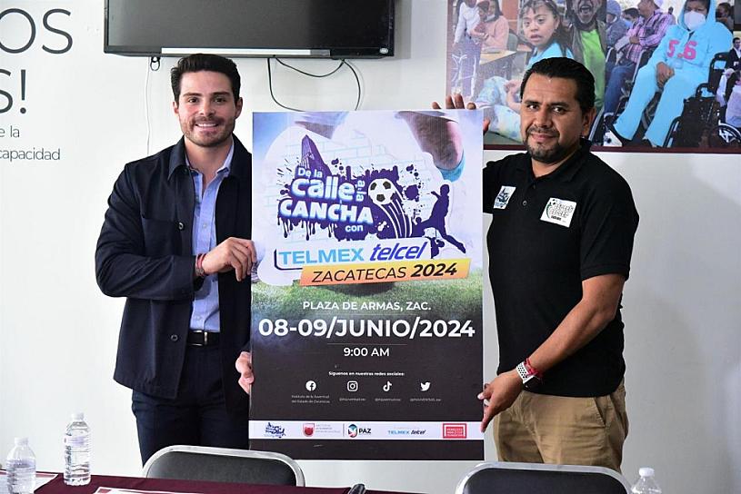 PRESENTAN CONVOCATORIA DE TONEO STREET SOCCER 2024