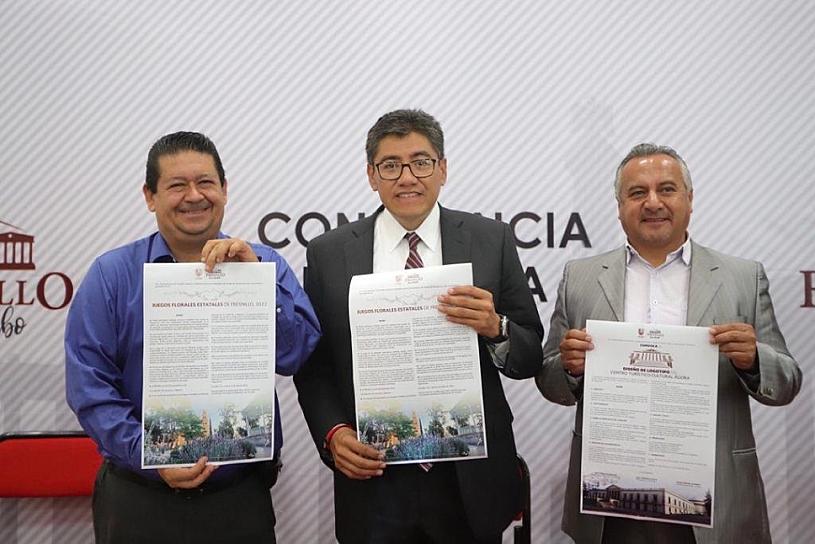 PRESENTAN CONVOCATORIA PARA JUEGOS FLORALES EN FRESNILLO