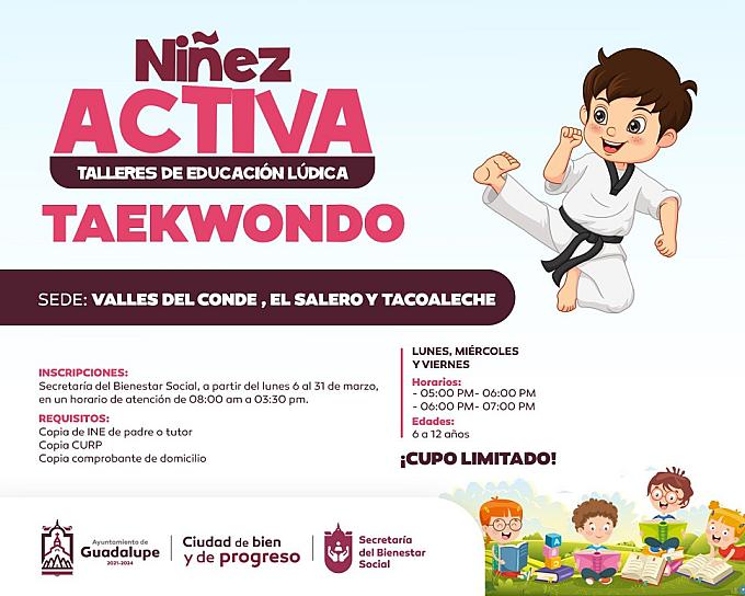 PRESENTAN CURSOS PARA LA NIÑEZ GUADALUPENSE