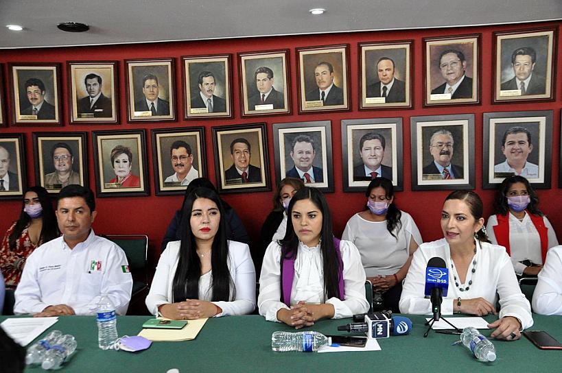 PRESENTAN DIPUTADAS PRIÍSTAS QUEJA ANTE CDHEZ POR VIOLENCIA POLÍTICA DE GÉNERO