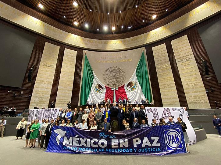 PRESENTAN DIPUTADOS FEDERALES DEL PAN NUEVO MODELO DE SEGURIDAD Y JUSTICIA