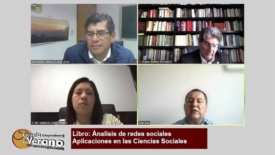 PRESENTAN ESPECIALISTAS OBRA SOBRE ANÁLISIS DE LAS REDES SOCIALES