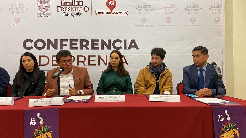 PRESENTAN FESTIVAL DE CINE EN FRESNILLO 