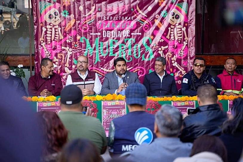PRESENTAN LA EDICIÓN 2023 DEL TIANGUIS DE DÍA DE MUERTOS 