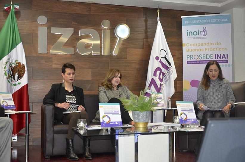 PRESENTAN LIBRO “COMPENDIO DE BUENAS PRÁCTICAS PROSEDE INAI”