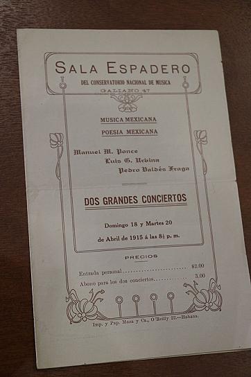 PRESENTAN LIBRO Y EXPOSICIÓN SOBRE MANUEL M. PONCE 