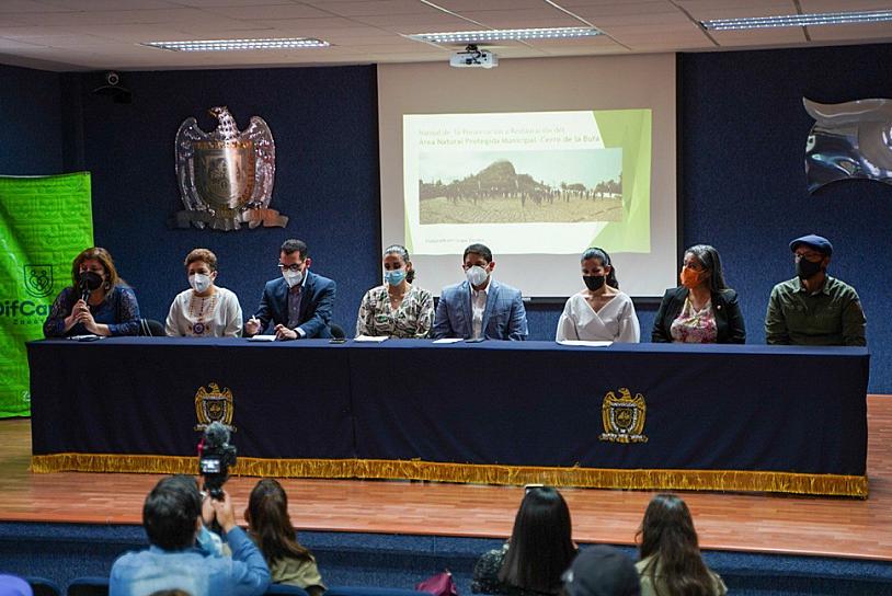 PRESENTAN MANUAL DE PRESERVACIÓN Y RESTAURACIÓN DEL CERRO DE LA BUFA