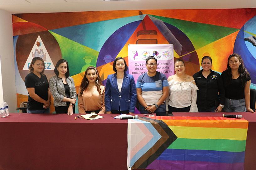 PRESENTAN OBSERVATORIO ESTATAL DE CRÍMENES DE ODIO CONTRA PERSONAS LGBT+